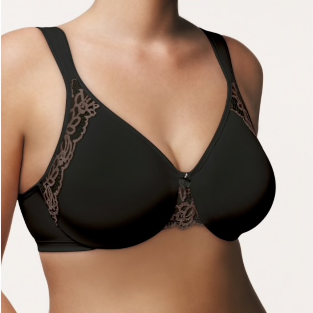 NWOT Wonderbra, BLK Minimizer, 44D. *P1011